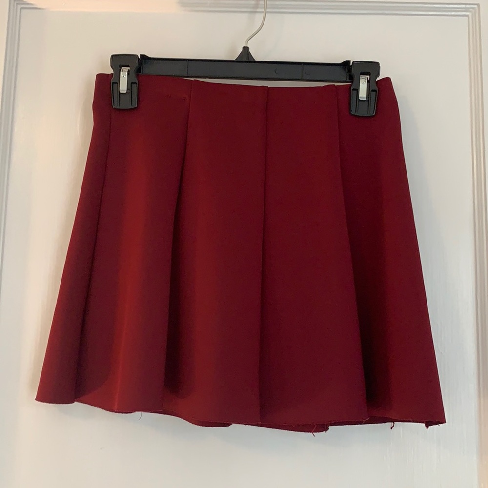 Aeropostle Burgandy Skirt